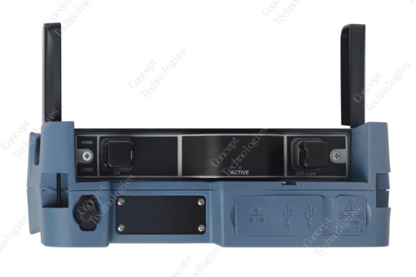 Оптический рефлектометр EXFO MAX-720C-Q1-QUAD-EI-EUI-89 (ММ/SМ, 850/1300/1310/1550 нм, 27/29/36/35 дб) FC/UPC адаптер