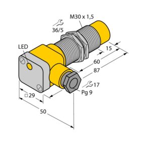 Датчик индуктивный TURCK NI20U-EG30SK-AP6X