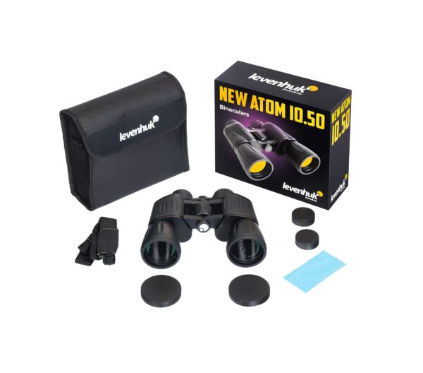 Бинокль Levenhuk New Atom 10x50